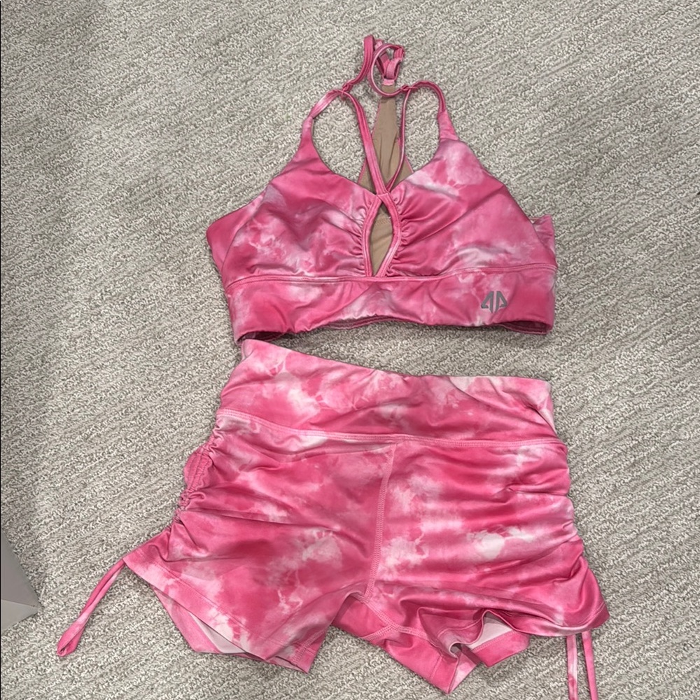 Women's Pink Athletic Shorts